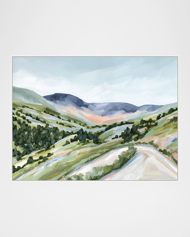 "Circling Back" Framed Giclee by Katie Garrison Art, 61.25" x 46.25"